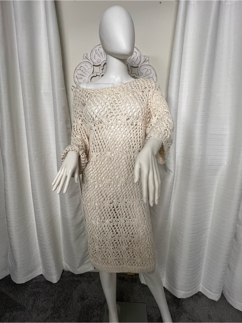 JOSIE NATORI Beige Knitwear Cover-up
Dress X-Small
Pre owned